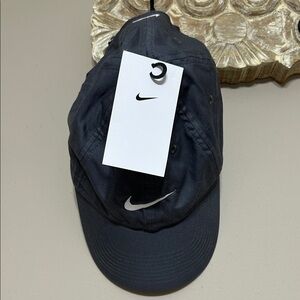 Nike Grey Golf Cap with White Swoosh